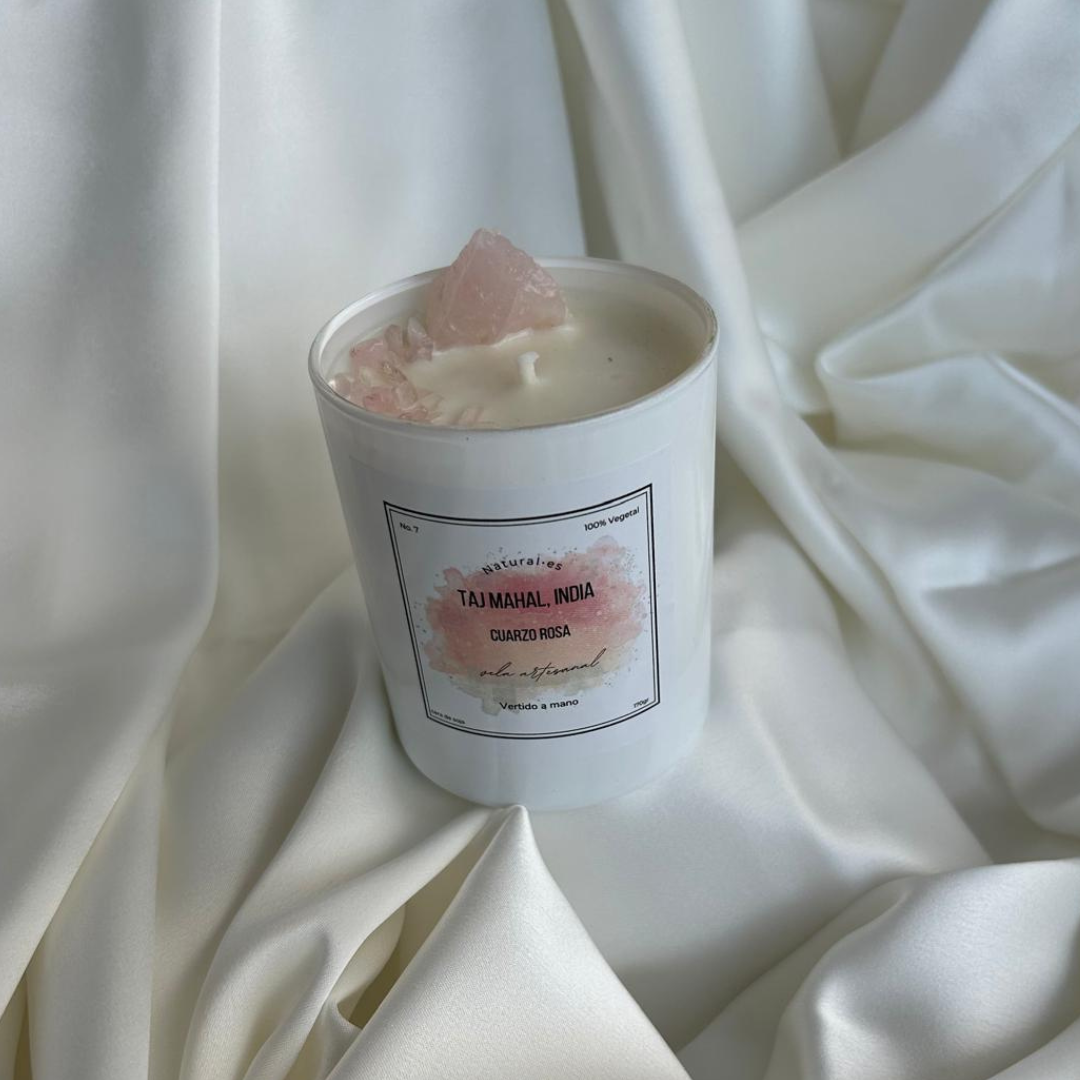 Taj- Mahal, India - Cuarzo rosa - Imagen 2